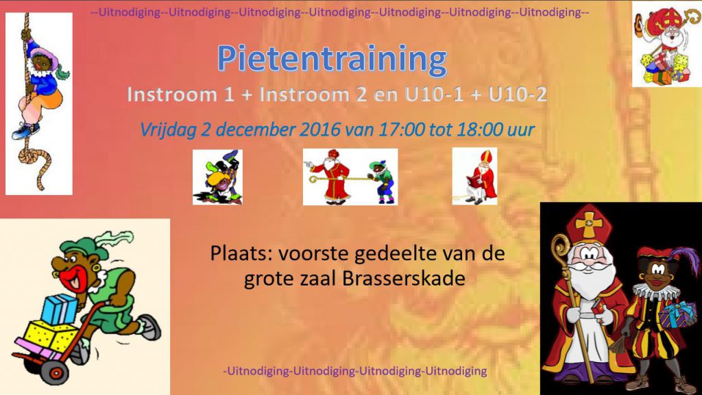 Pietentraining2016